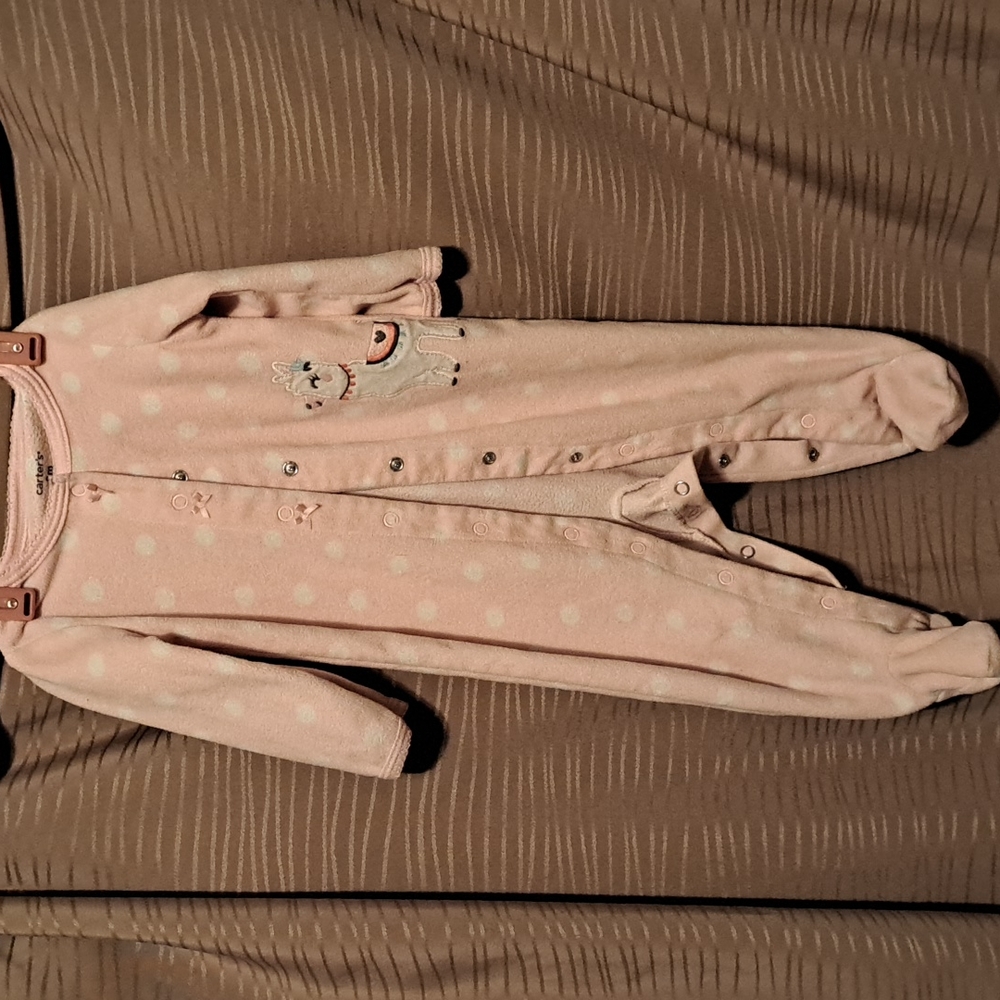 Carter's footed pajamas